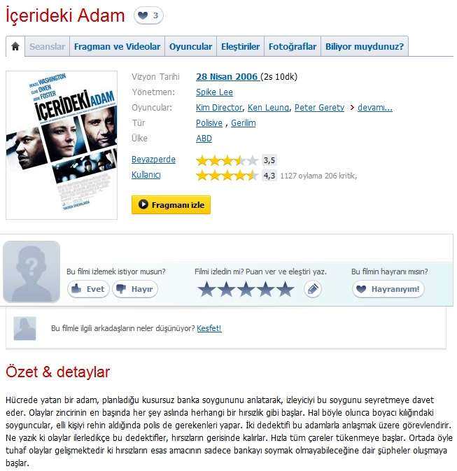 Inside Man Icerideki Adam Dvdrip Xvid Turkce Dublaj Denzel 9